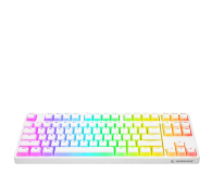 RAMPAGE TKL GHOST Huano Red Switch biała - 1351975 - zdjęcie 2
